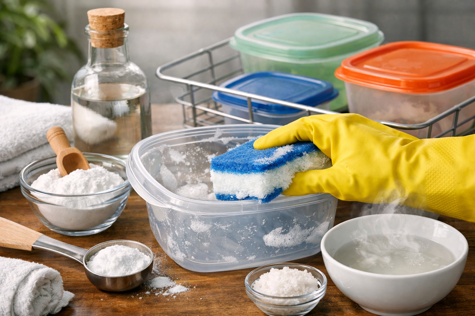 Πώς να απαλλάξετε τα πλαστικά δοχεία από τη διάχυτη οσμή των τροφίμων μια για πάντα